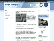 Tablet Screenshot of gruposervigur.com